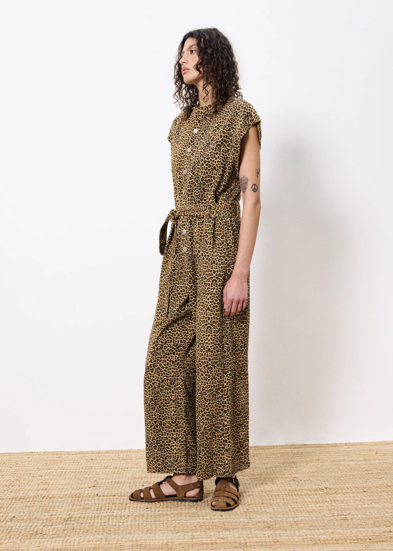 FRNCH Scheila Jumpsuit - Leopard