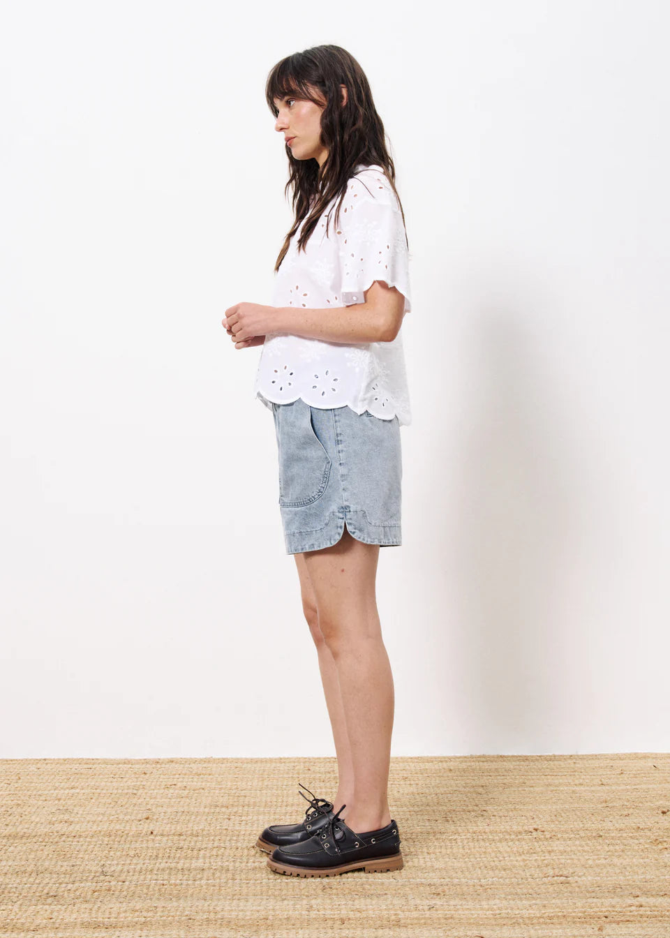FRNCH Neda Blouse - White