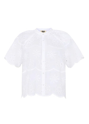FRNCH Neda Blouse - White