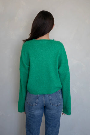 Piper Cardigan - Kelly Green