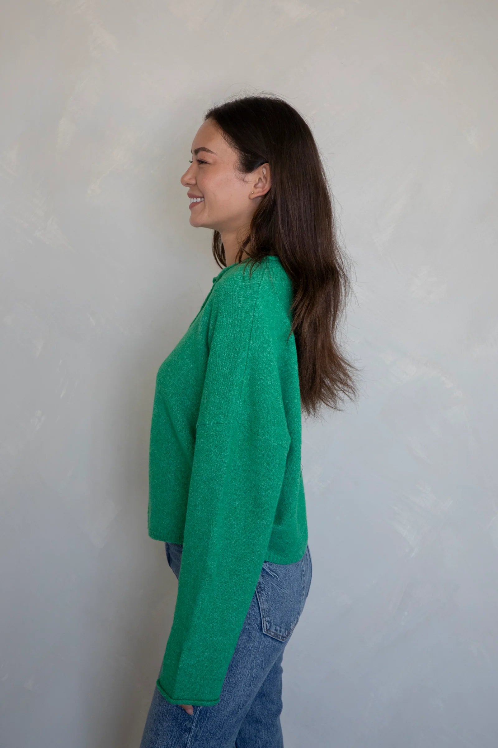 Piper Cardigan - Kelly Green