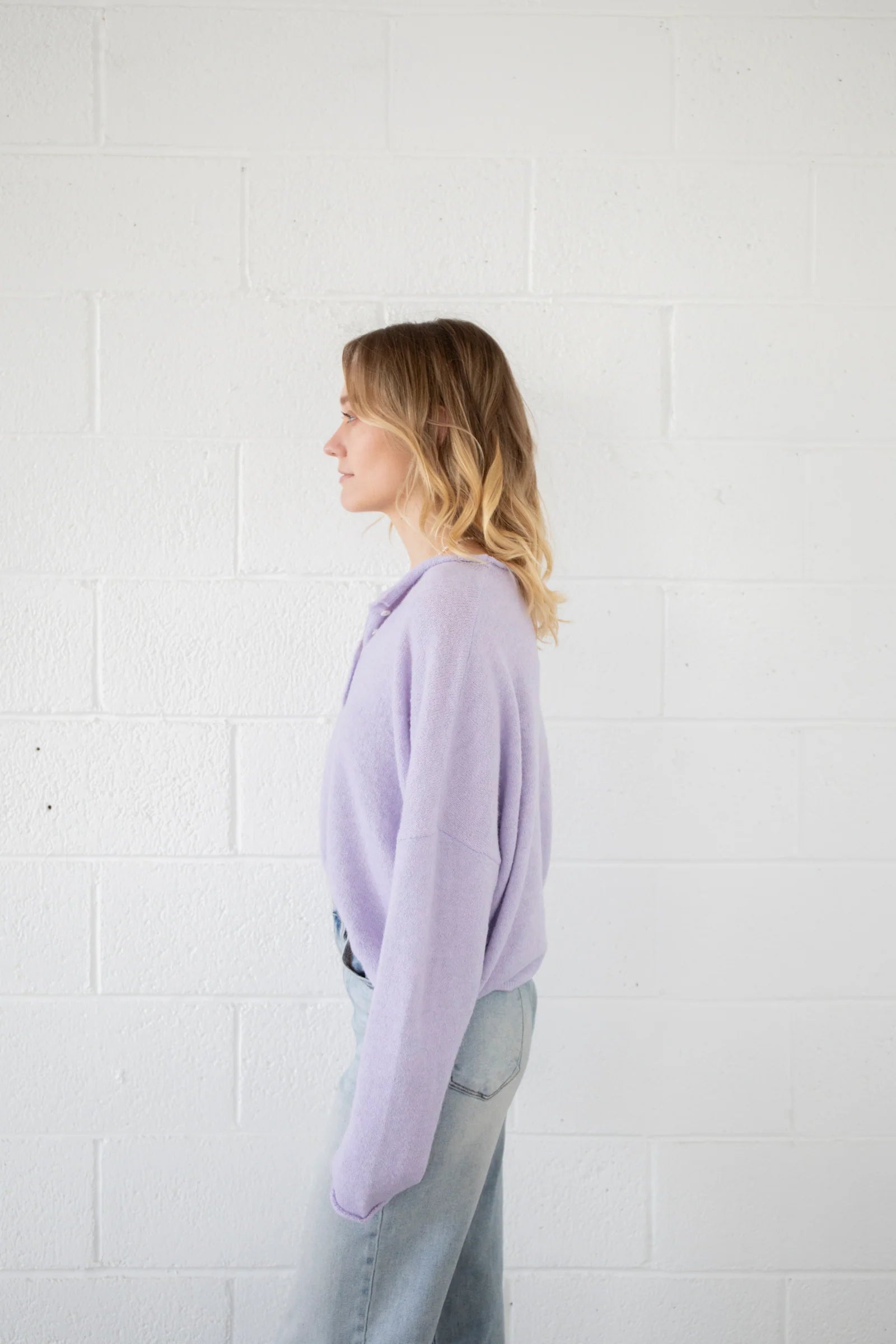 Piper Cardigan - Lavender