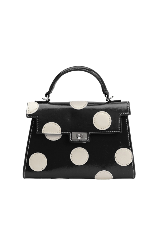 Melie Bianco - Maisel Top Handle Bag - Polka Dot