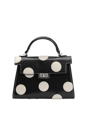 Melie Bianco - Maisel Top Handle Bag - Polka Dot
