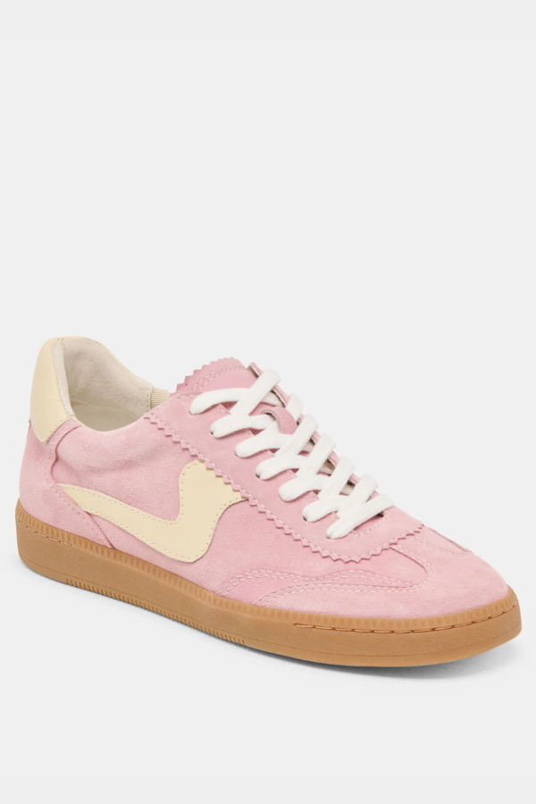 Dolce Vita Notice Sneakers - Guava Suede