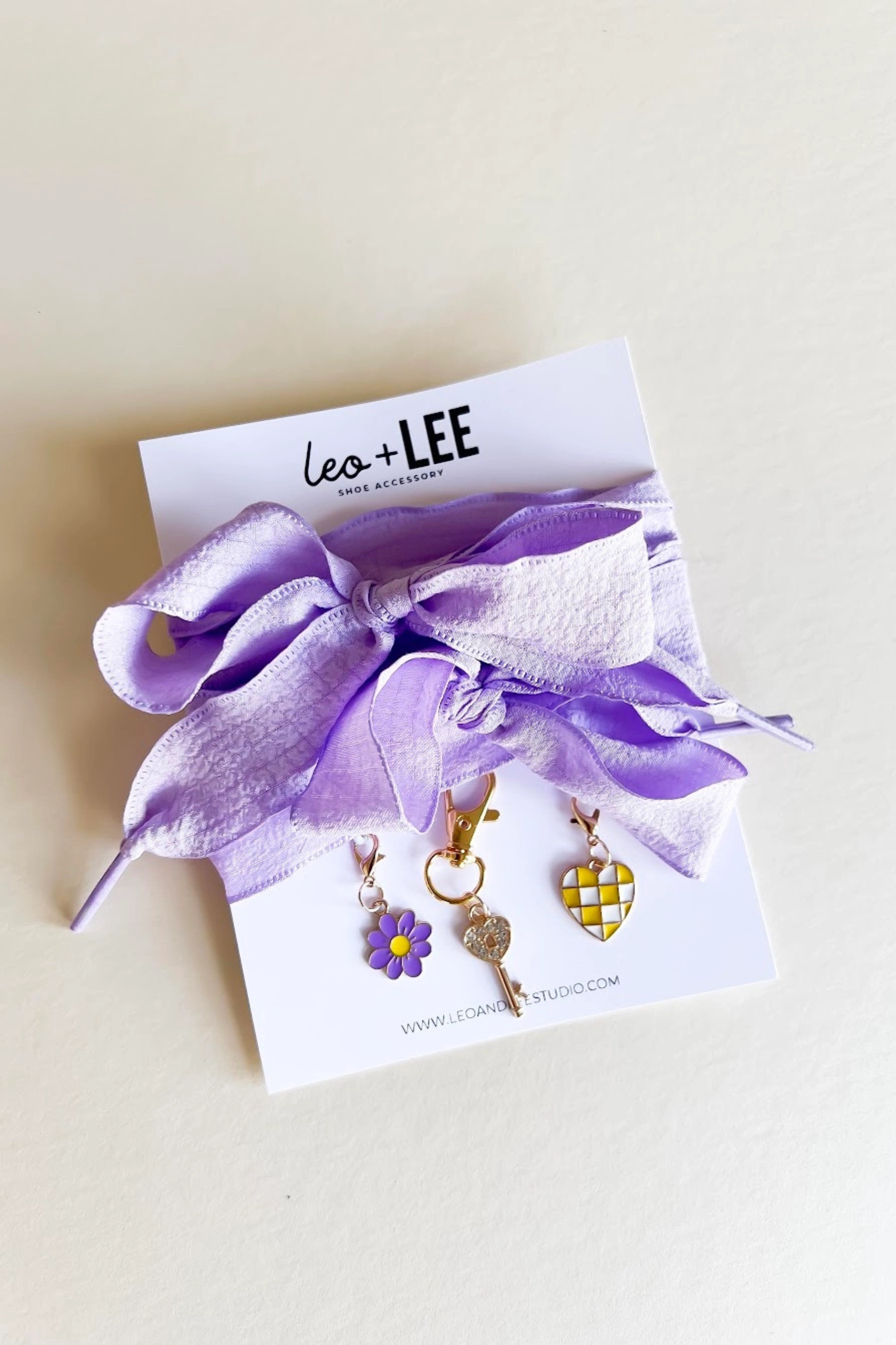 Shoe Charm Set - Lavender