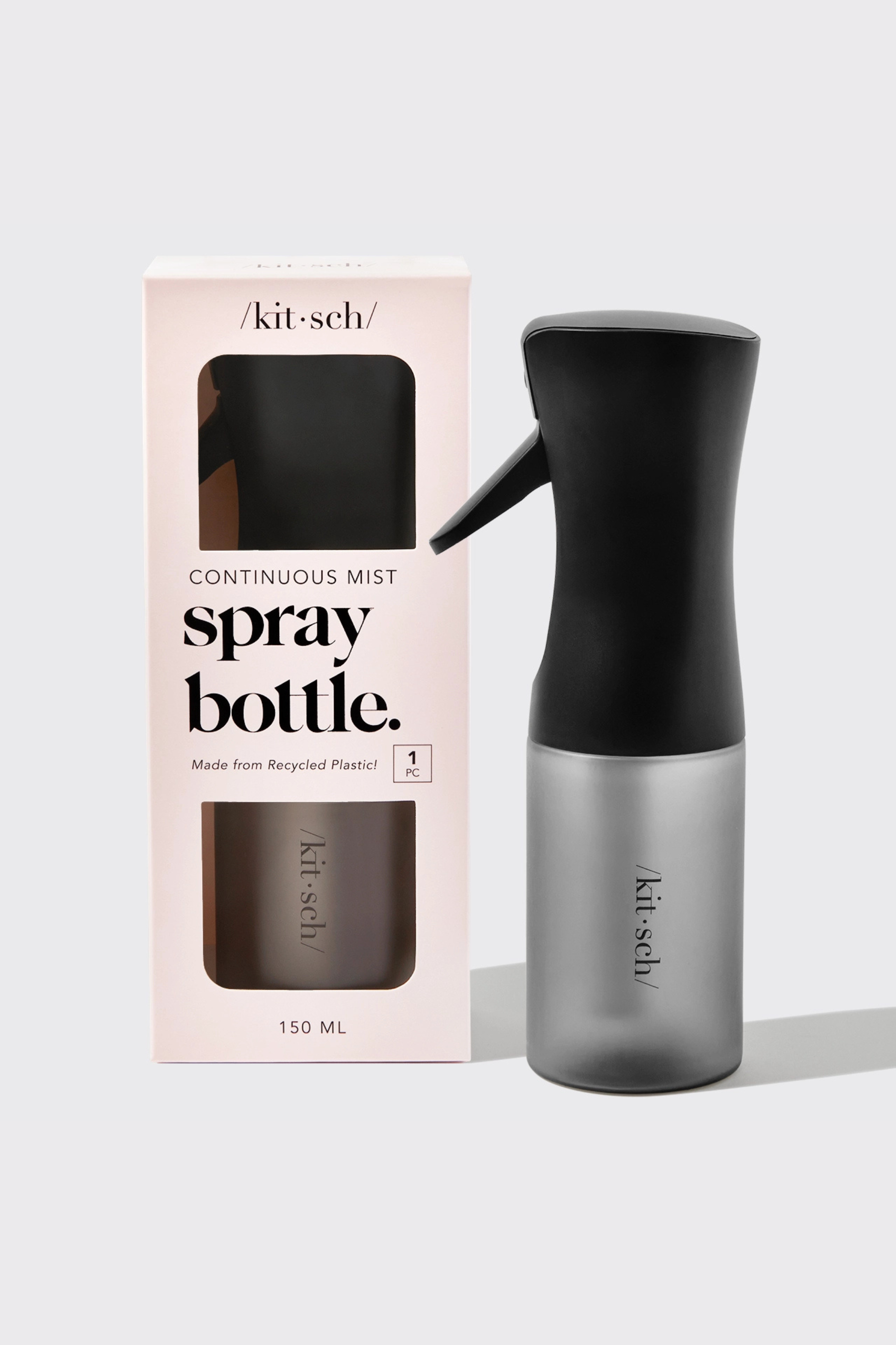 KITSCH Continuous Spray Bottle - Black