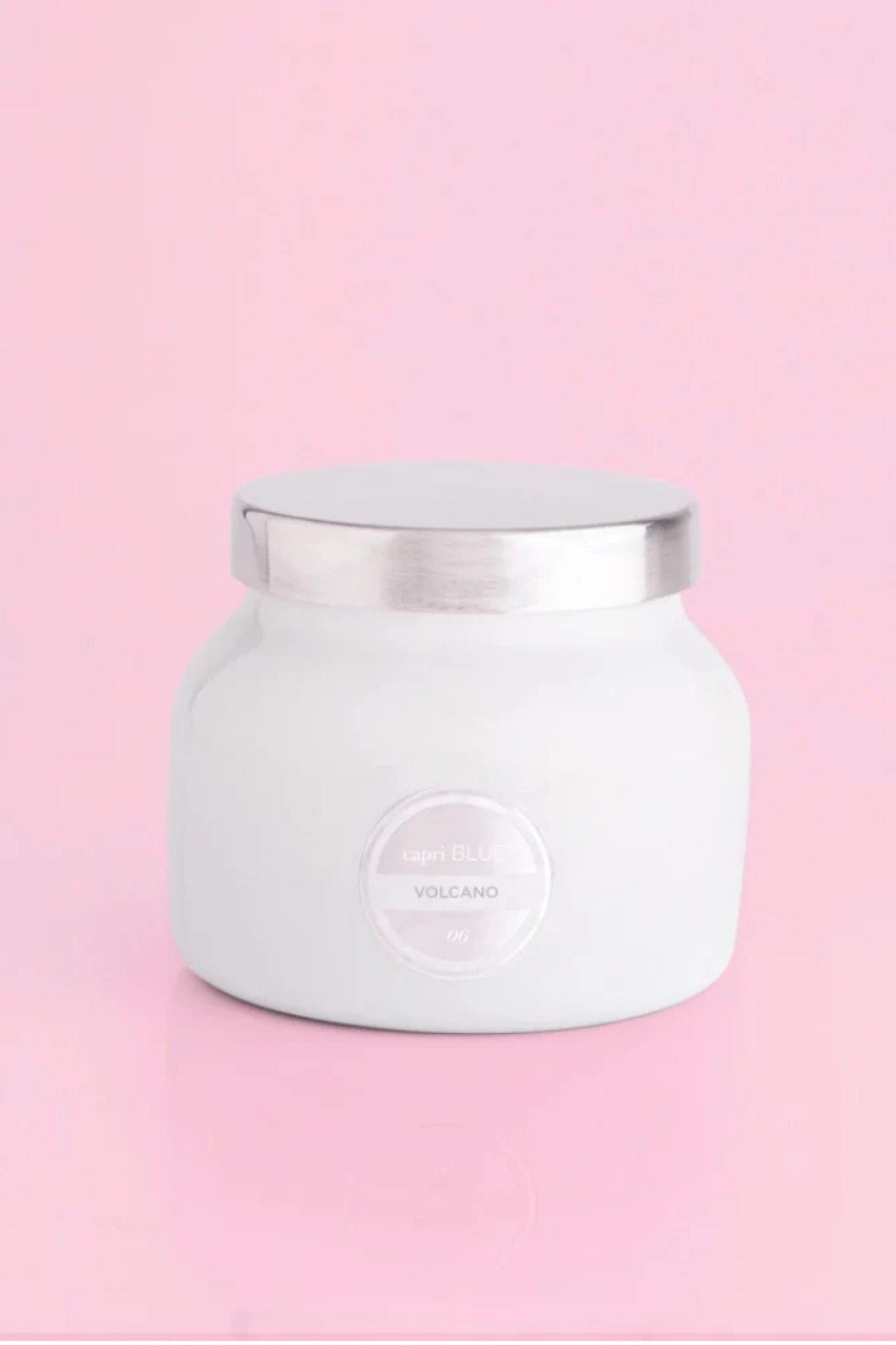 Capri Blue Signature Petite Jar Candle - White - Volcano