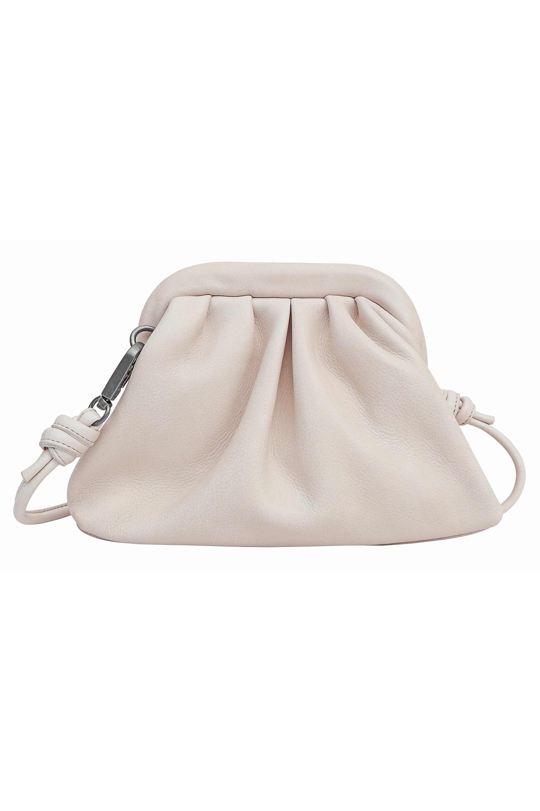 Layla Leather Crossbody Bag - Oat