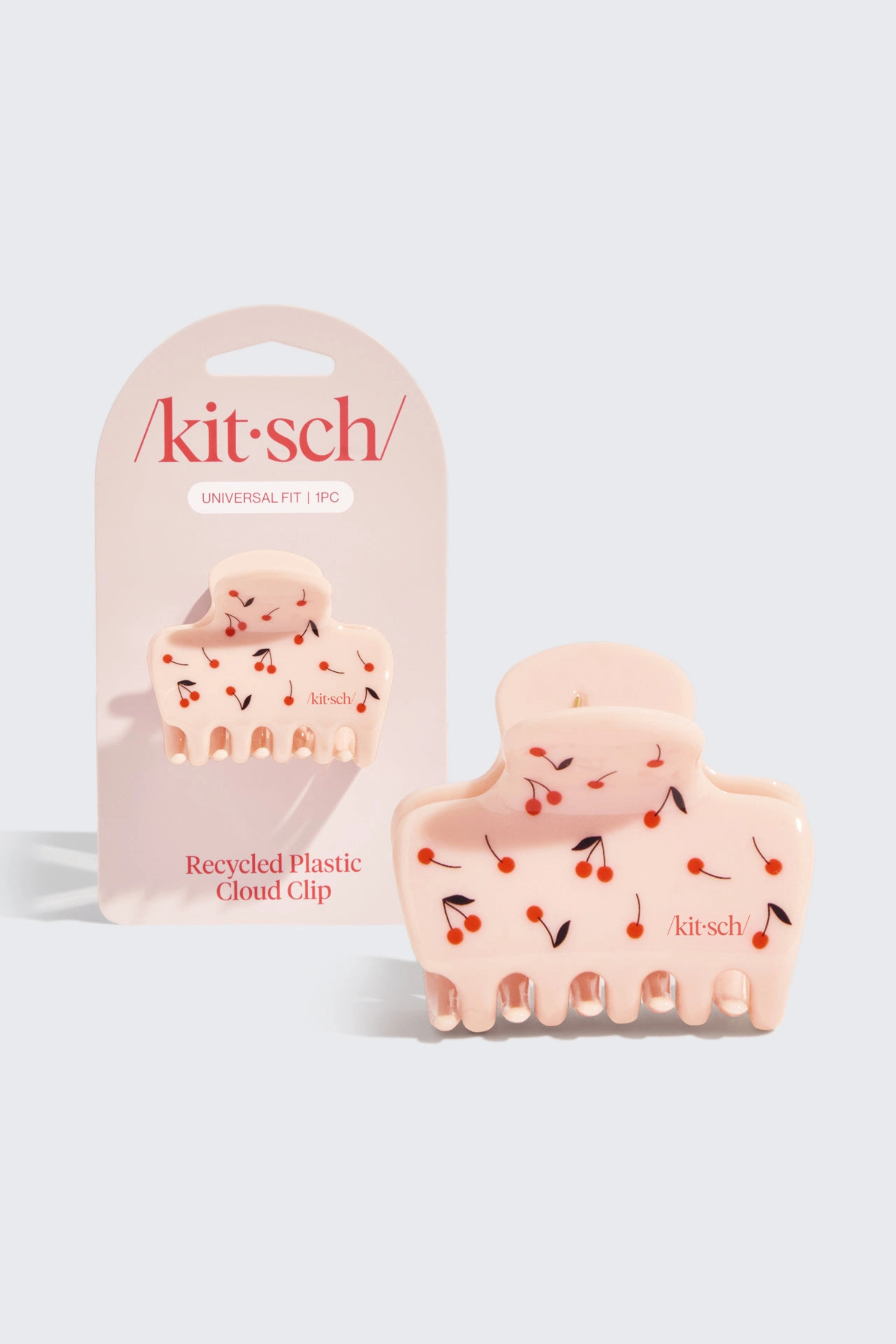 KITSCH Plastic Medium Cloud Clip - Cherry