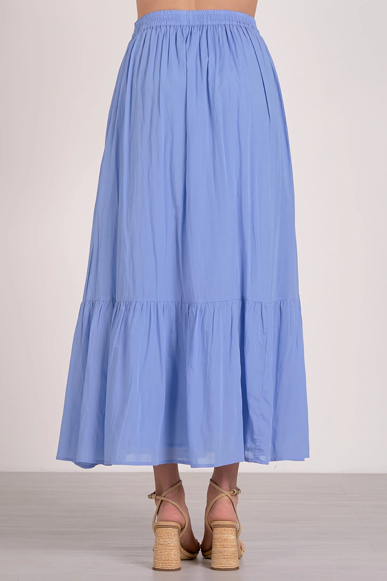 Vera Midi Skirt - Blue
