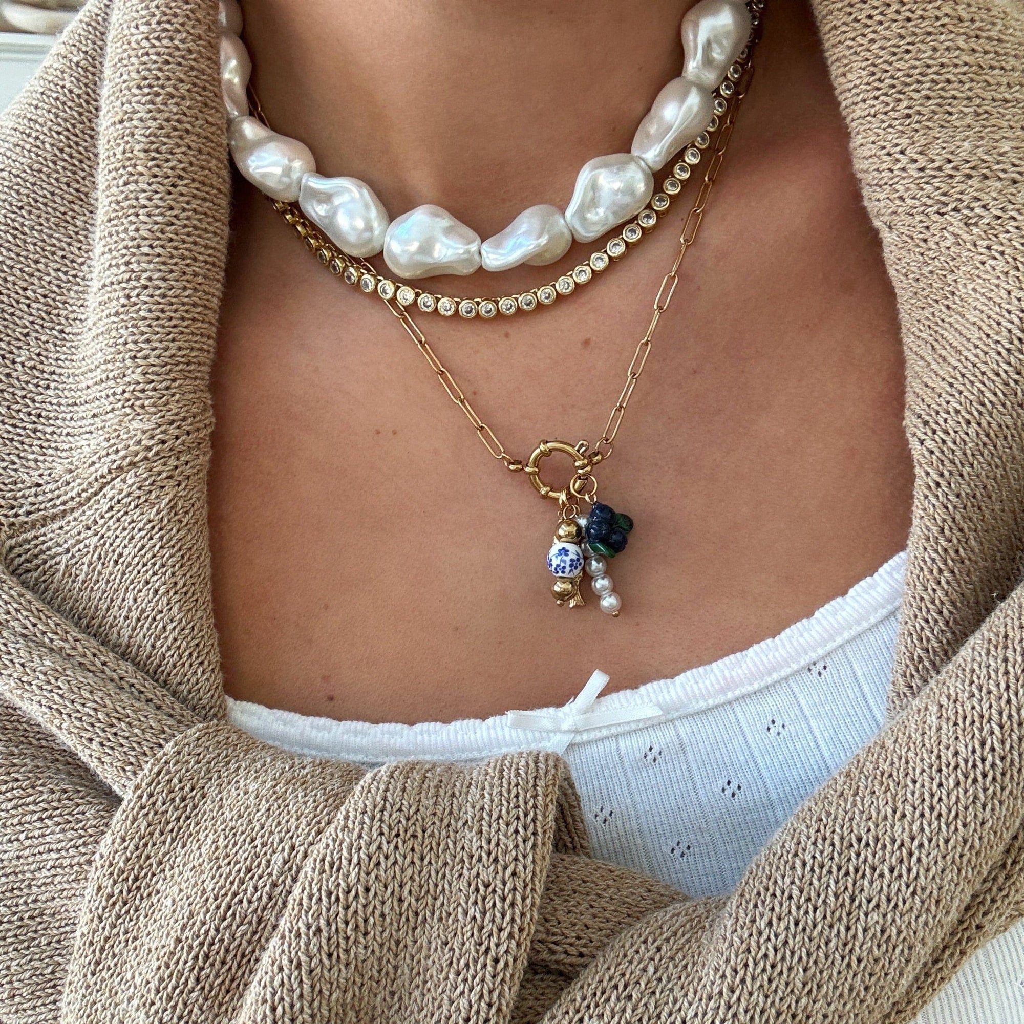 18K Coastal Charm Necklace
