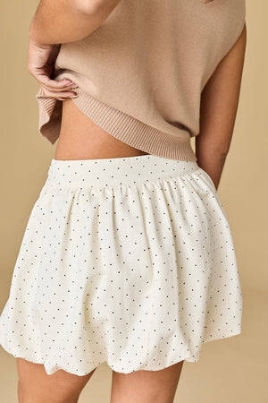 Blaire Bubble Hem Skirt