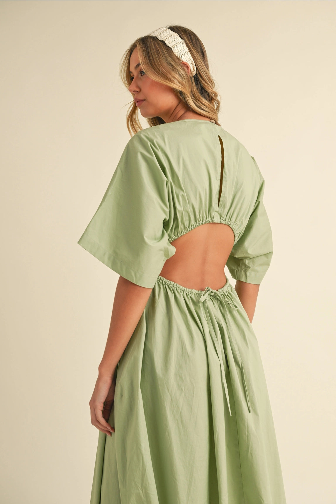 Camila Midi Dress - Sage