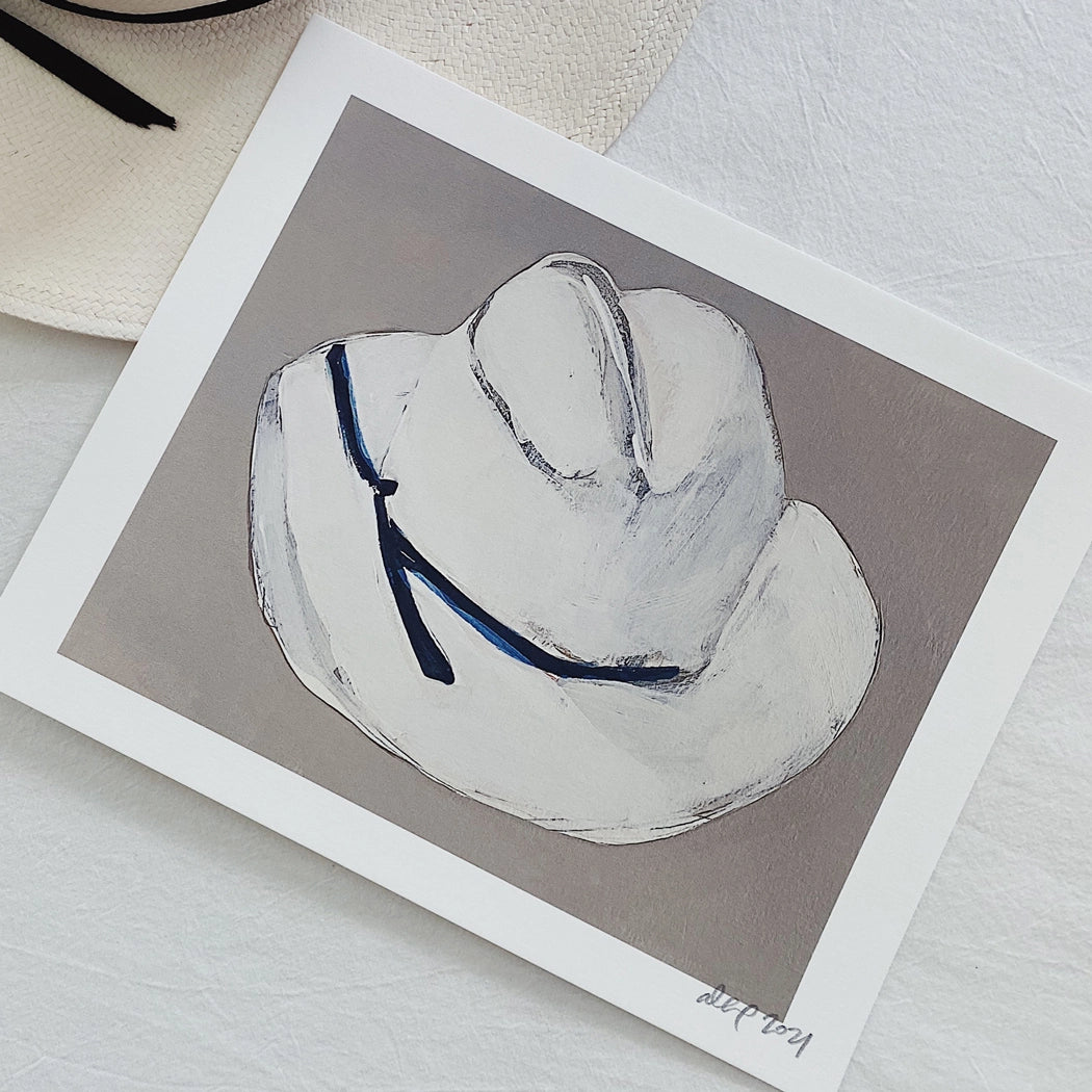 Cowboy Hat Print