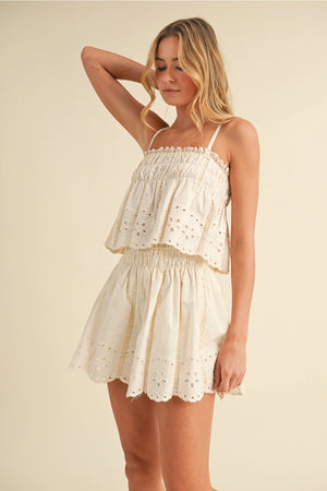 Embroidered Lace Set