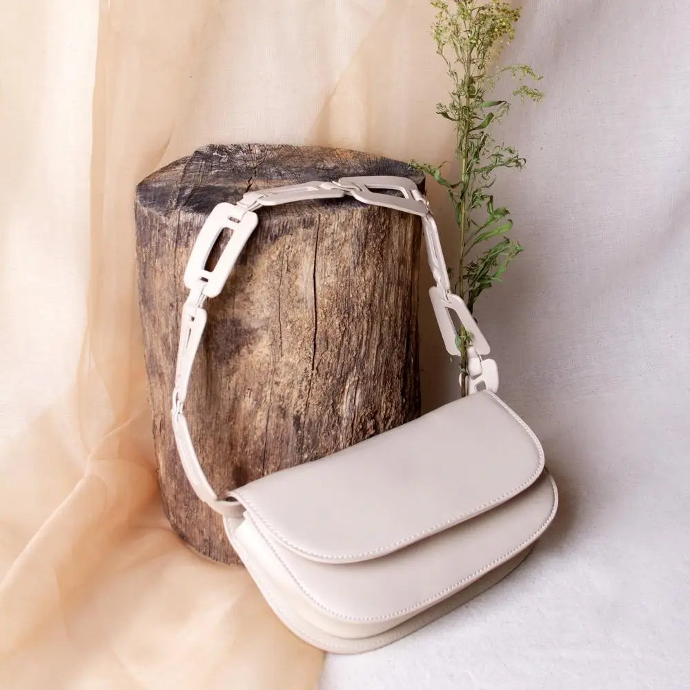 Melie Bianco Inez Vegan Bag - Bone